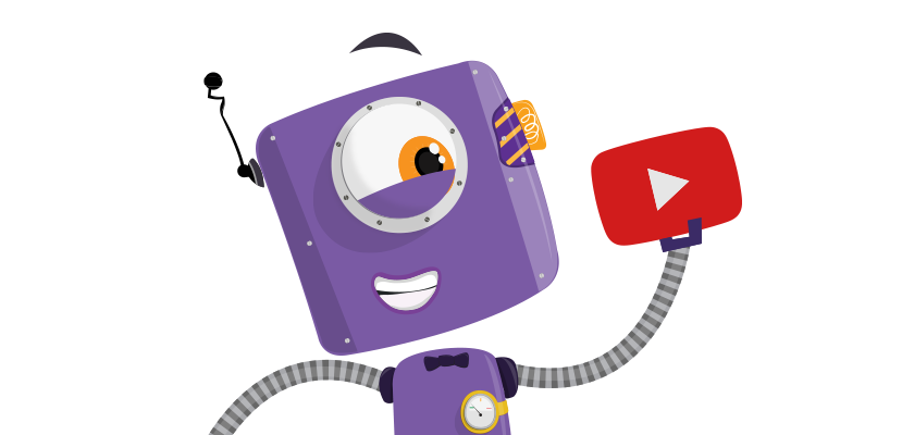 Youtube Marketing Mascot