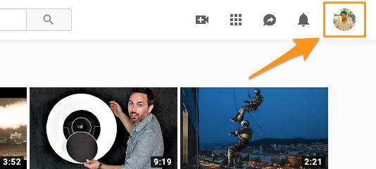YouTube profile icon